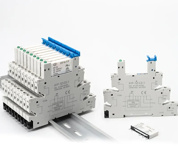 industrial-41f-1z-c4-1-din-rail-slim-relay-socket-ultra-thin-relay-module-with-relay